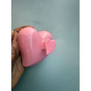 Silicone scalp massager nwot Pink Heart Trinket Box - Glossy Heart-Shaped A17